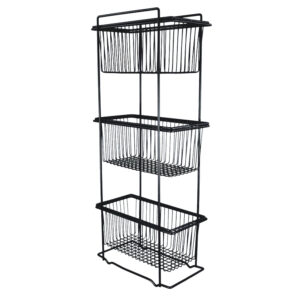 سبد سه طبقه متحرک مدل ساده