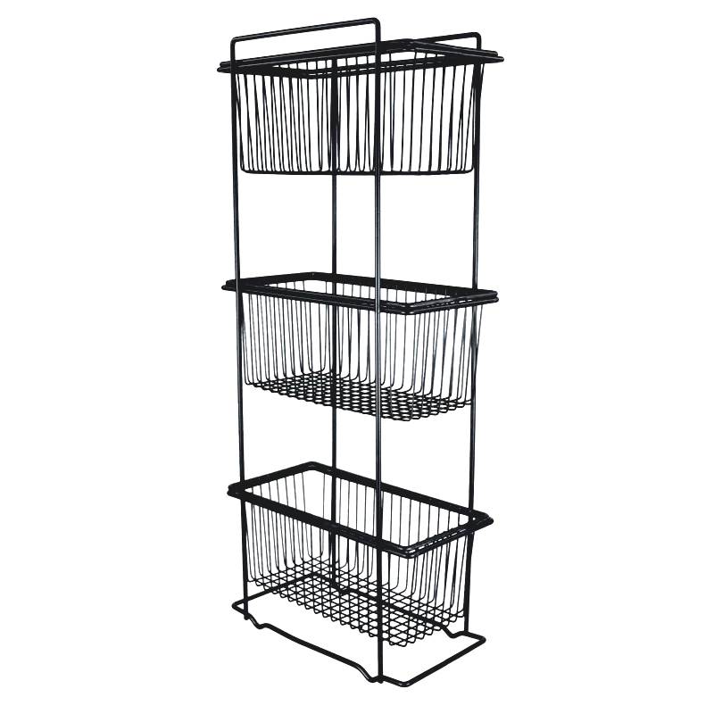 سبد سه طبقه متحرک مدل ساده